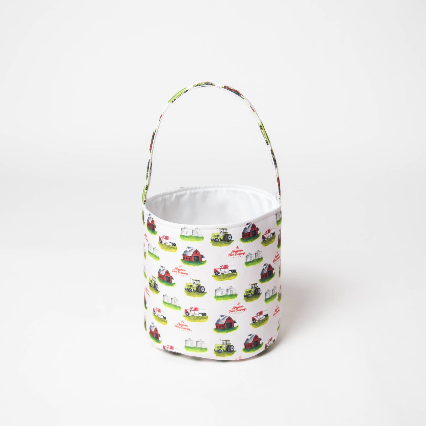 Spring Watercolor Farm Easter Basket