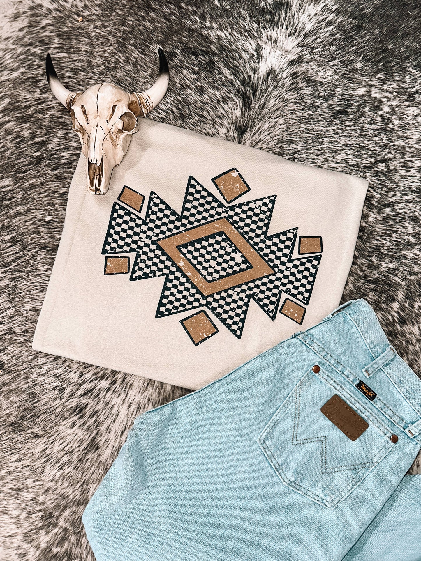Western Aztec Graphic Tee