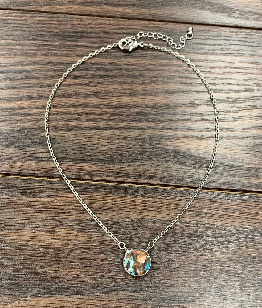 734941, Gemstone Necklace