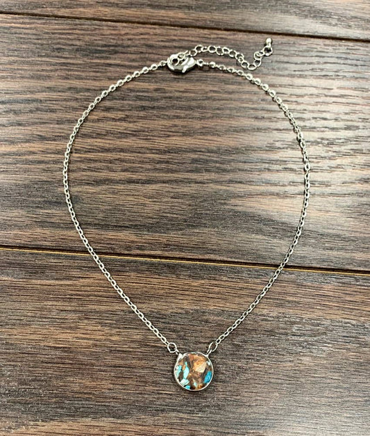 734941, Gemstone Necklace