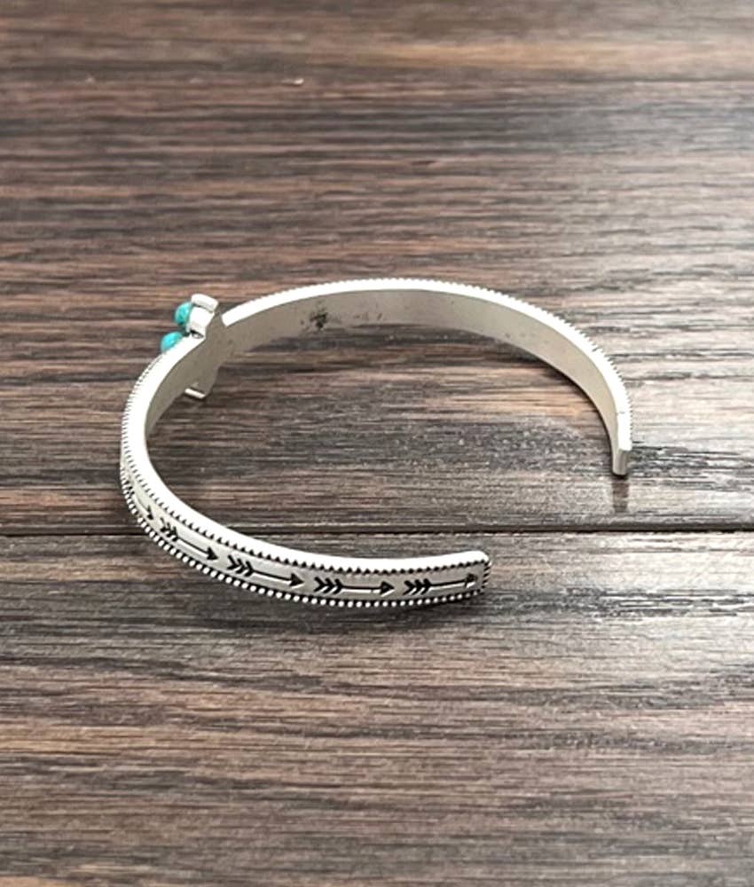 711356, Turquoise Cuff Bracelet