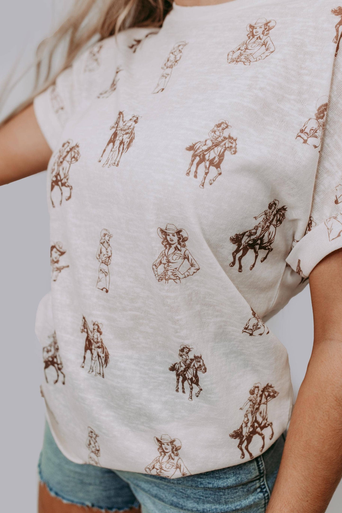 Cowgirl Loose Fit Tee