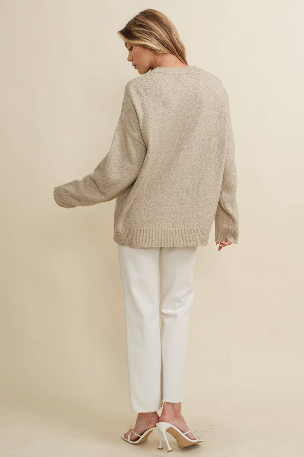 COWBOY OUTLINE SWEATER