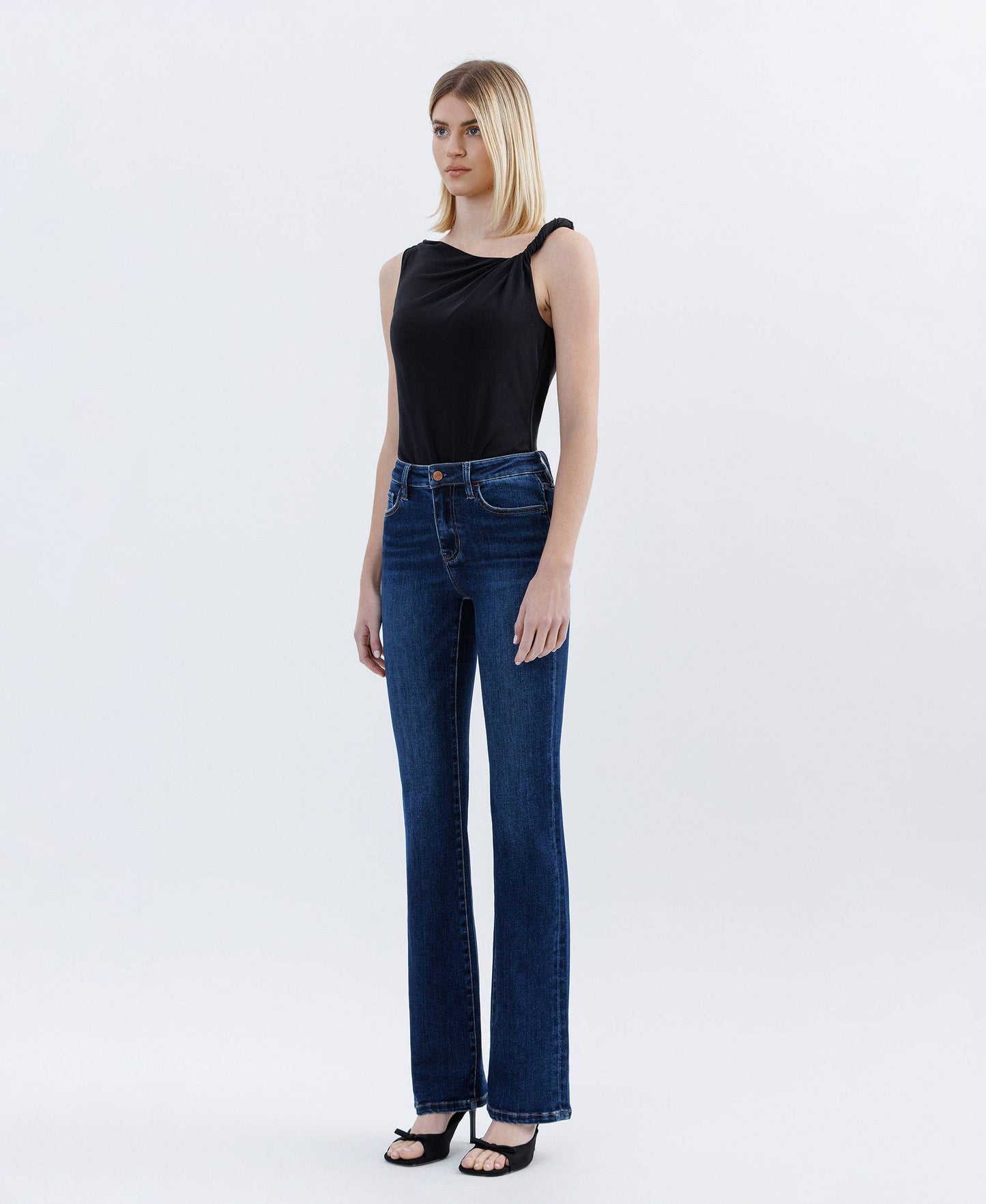 Tummy Control High Rise Bootcut Jean