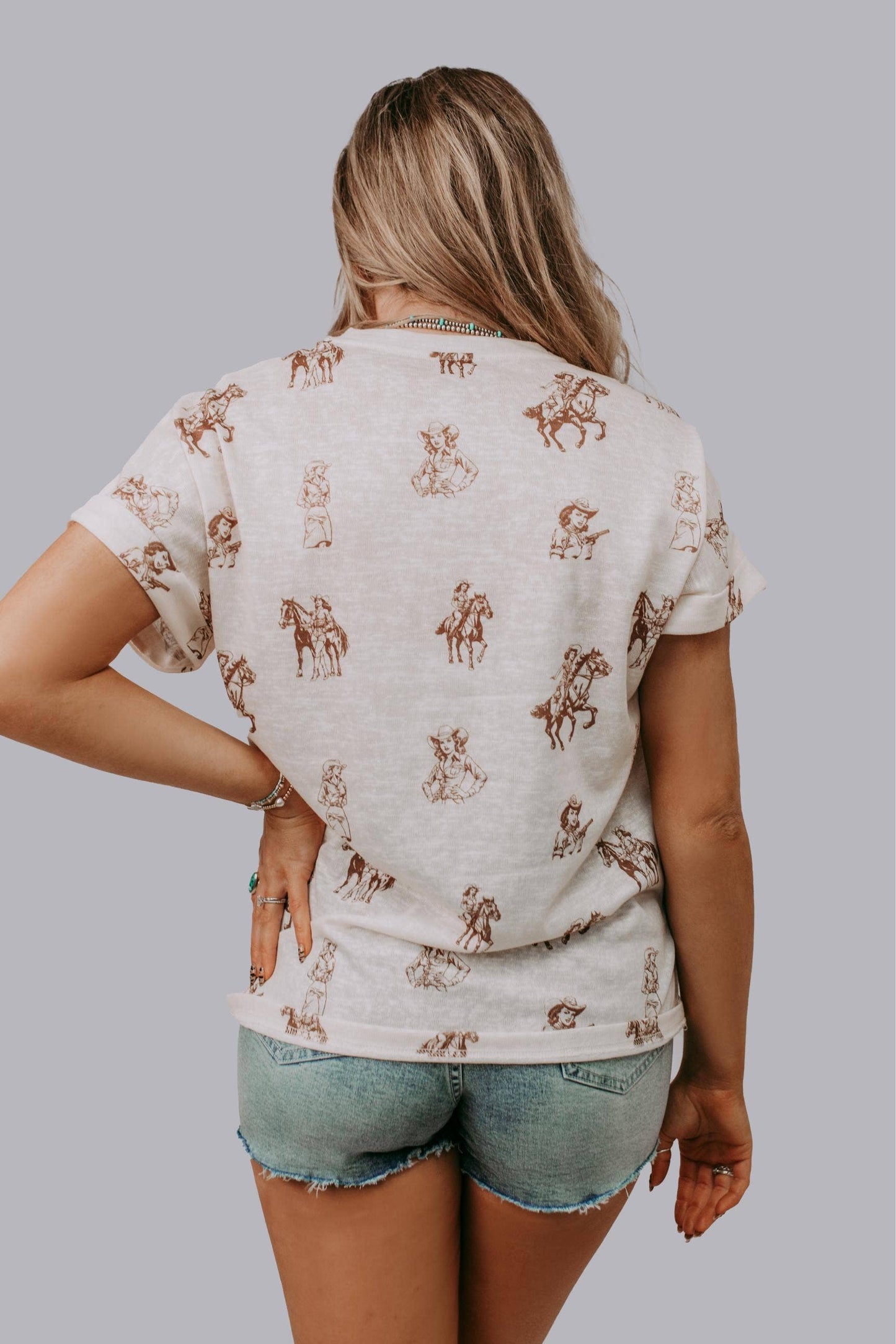 Cowgirl Loose Fit Tee