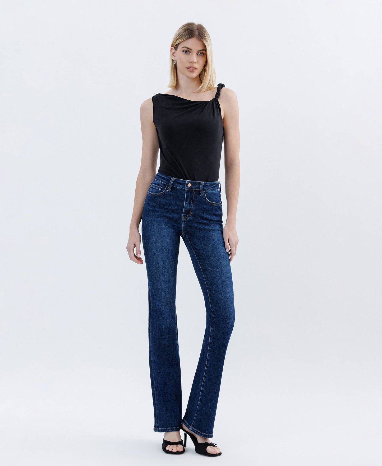Tummy Control High Rise Bootcut Jean