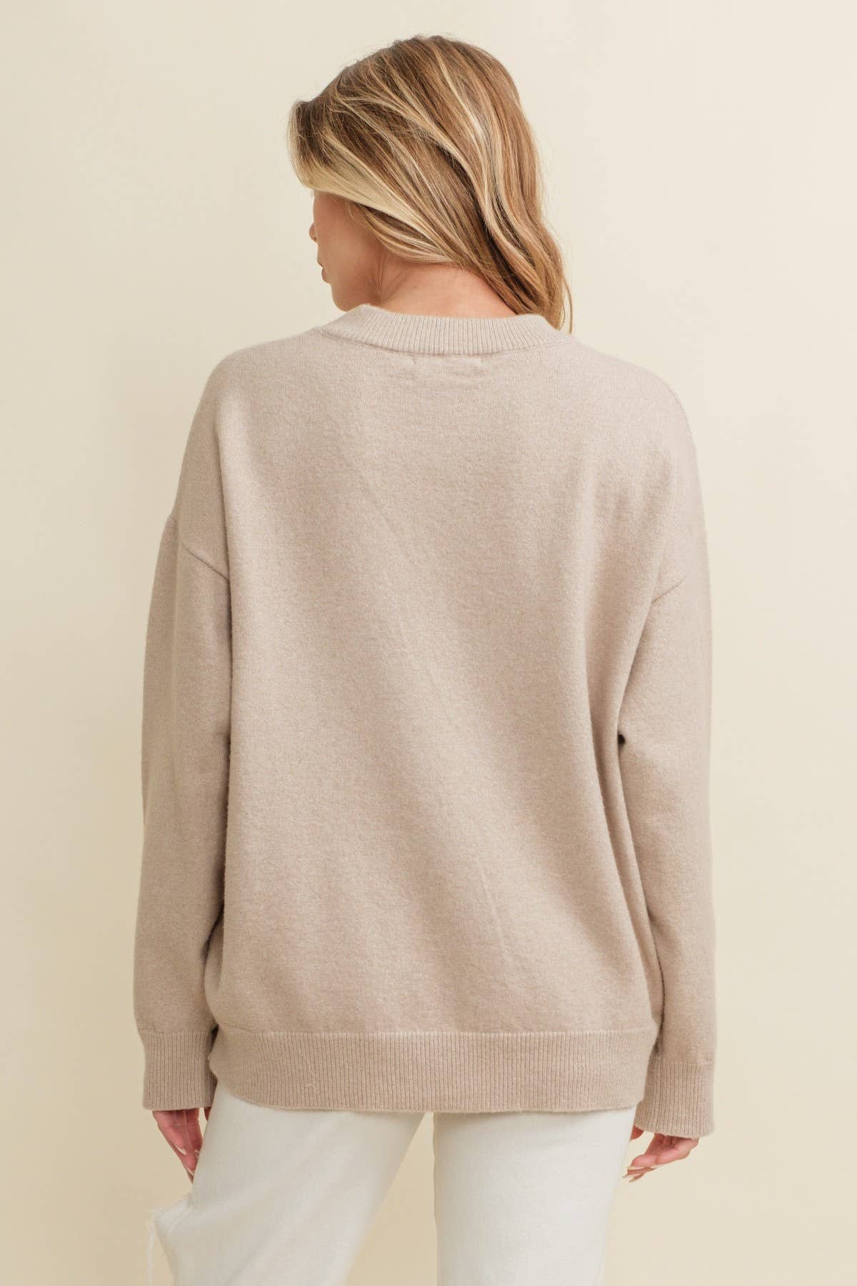 HORSE SHOE PULLOVER SWEATER