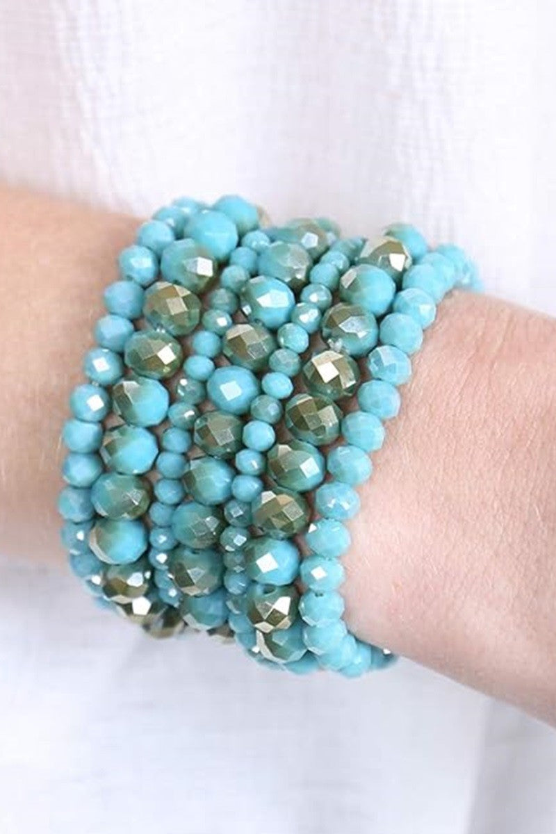 7 Piece Stacking Bracelets