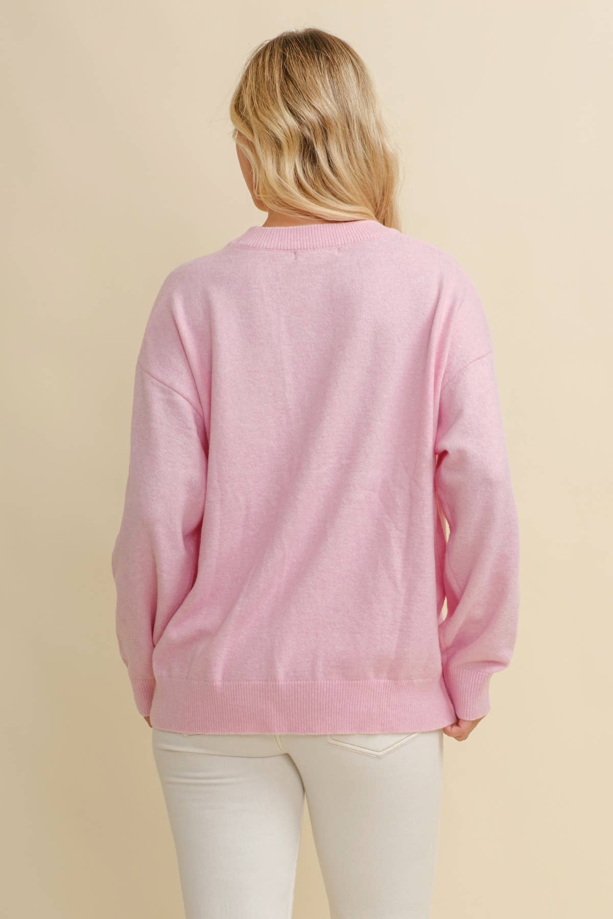 HORSE SHOE PULLOVER SWEATER