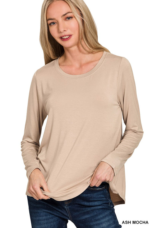 Flowy Round Hem