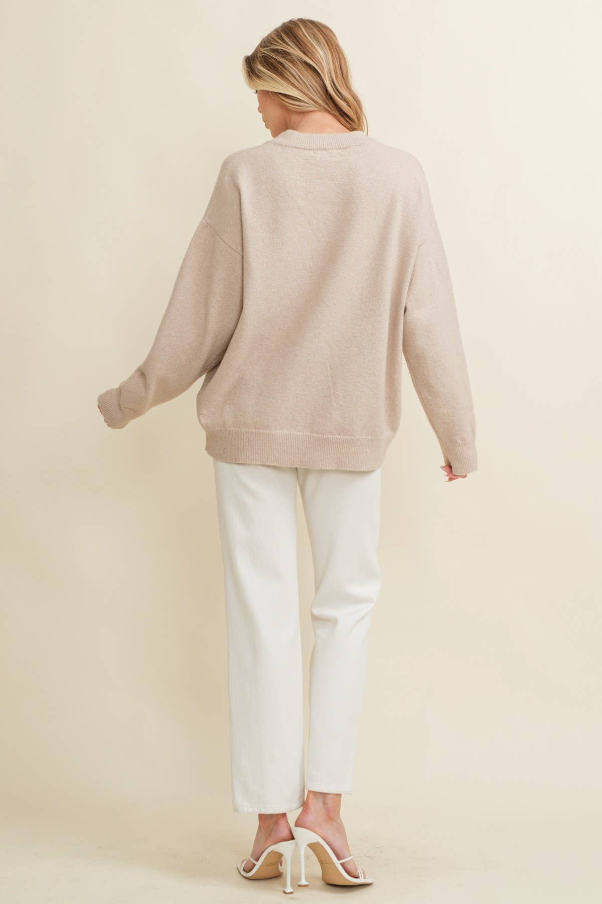HORSE SHOE PULLOVER SWEATER
