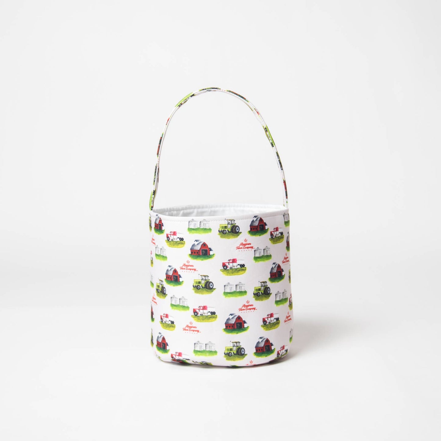 Spring Watercolor Farm Easter Basket