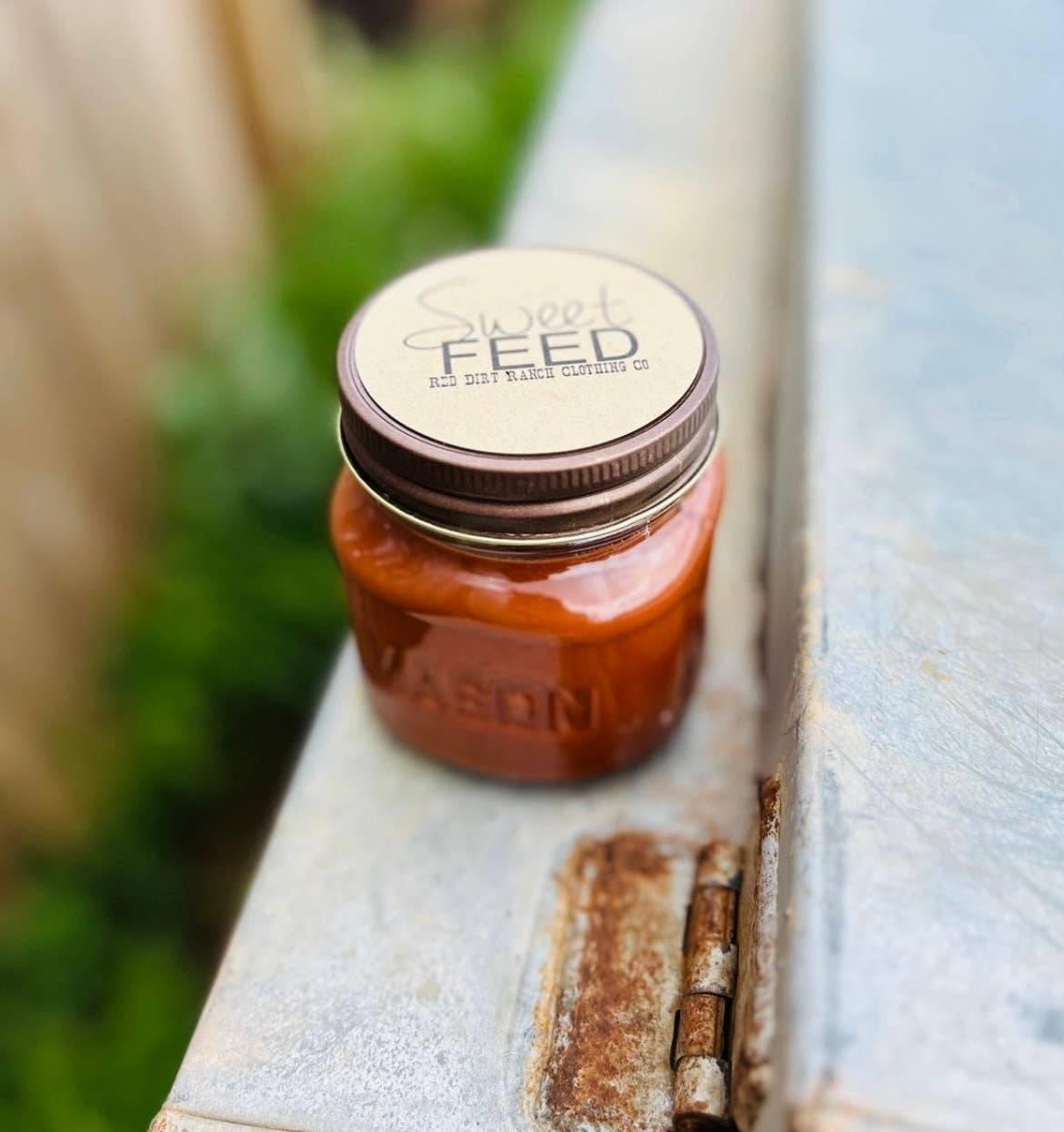 Candle RDR Sweet Feed Horse Feed Mason Jar Candle