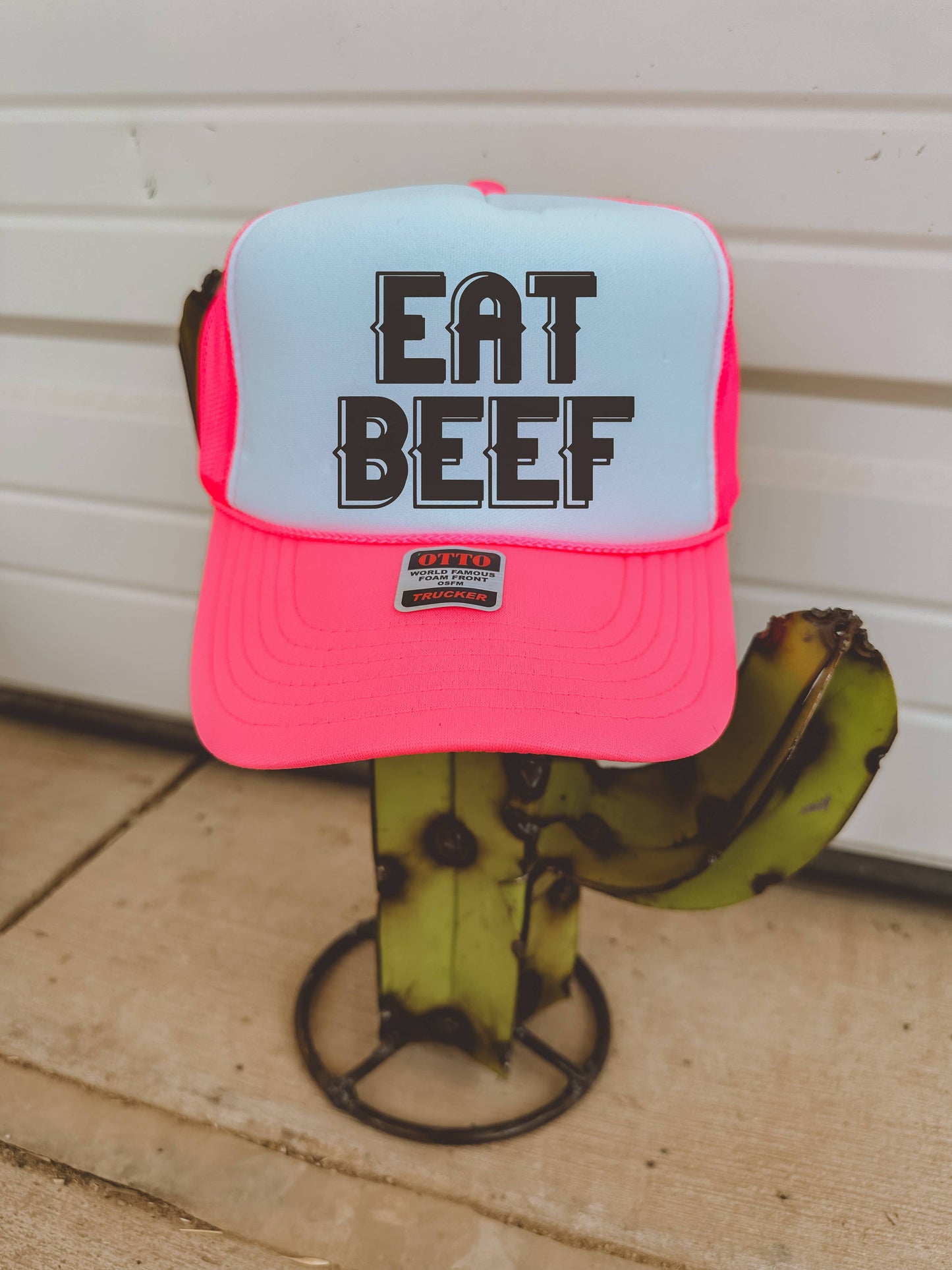 Eat Beef Trucker Cap